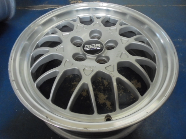 完売)(中古)☆BBS スバル純正オプション 16X6.5J+55 5/100 4本SET
